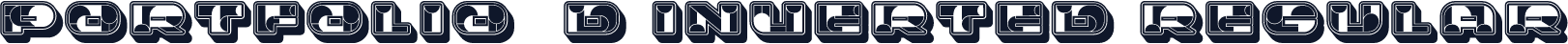 Portfolio 3D Inverted Regular