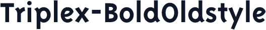 Triplex-BoldOldstyle