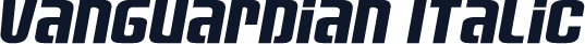 Vanguardian Italic