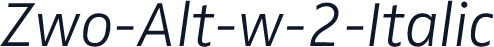 Zwo-Alt-w-2-Italic