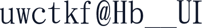 UWCTKF (Big5)