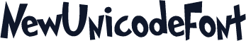 NewUnicodeFont