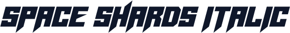 Space Shards Italic