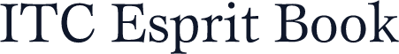 ITC Esprit Book