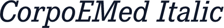 CorpoEMed Italic