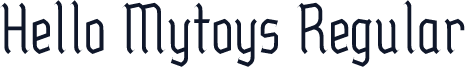 Hello Mytoys Regular