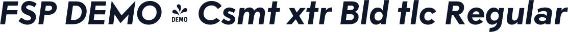 FSP DEMO - Csmt xtr Bld tlc Regular