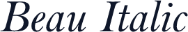 Beau Italic