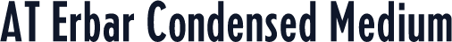 AT Erbar Condensed Medium