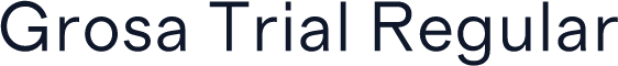 Grosa Trial Regular