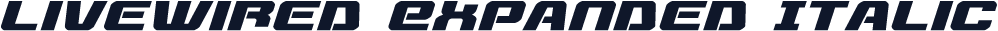 Livewired Expanded Italic