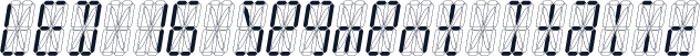 LED 16 Segment Italic