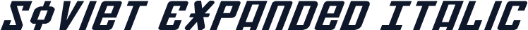 Soviet Expanded Italic