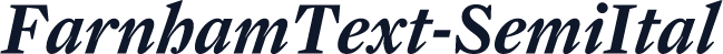 FarnhamText-SemiItal