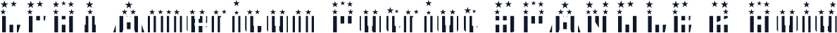 CFB1 American Patriot SPANGLE 2 Bold
