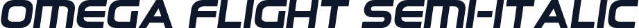 Omega Flight Semi-Italic