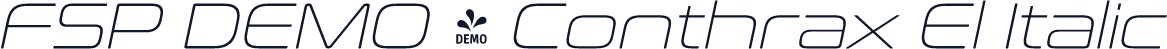 FSP DEMO - Conthrax El Italic
