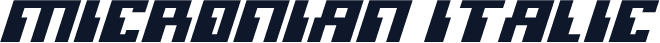 Micronian Italic