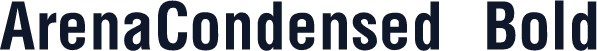 ArenaCondensed  Bold