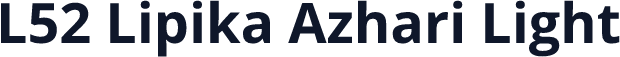 L52 Lipika Azhari Light