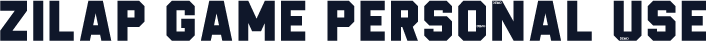ZILAP GAME Personal use
