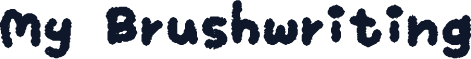 My Brushwriting