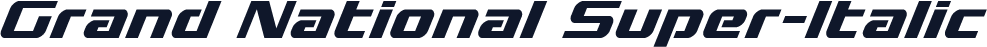 Grand National Super-Italic
