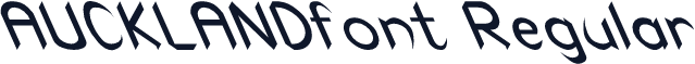 AUCKLANDfont Regular