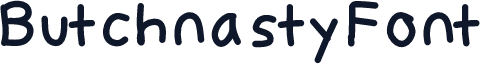 ButchnastyFont