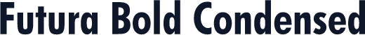 Futura Bold Condensed