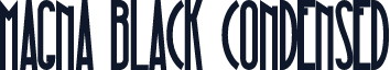 Magna Black Condensed