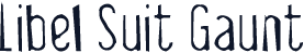 Libel Suit Gaunt