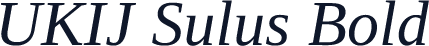 UKIJ Sulus Bold