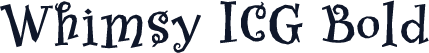 Whimsy ICG Bold