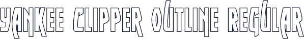 Yankee Clipper Outline Regular