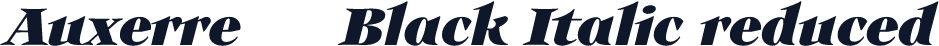 Auxerre 86 Black Italic reduced