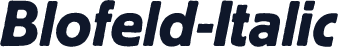 Blofeld-Italic