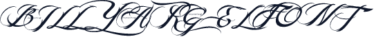 BILLY ARGEL FONT