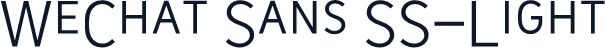 WeChat Sans SS-Light