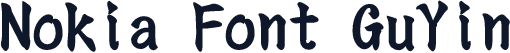 Nokia Font GuYin