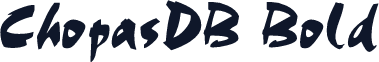 ChopasDB Bold