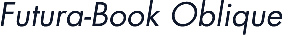 Futura-Book Oblique