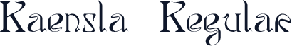 Kaensla  Regular