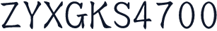 ZYXGKS4700