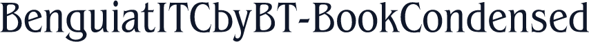 BenguiatITCbyBT-BookCondensed