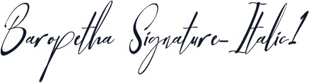 Baropetha Signature_Italic1
