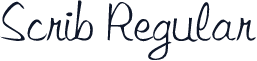 Scrib Regular