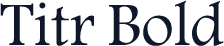 Titr Bold