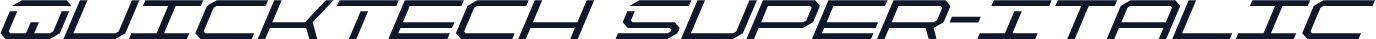 QuickTech Super-Italic
