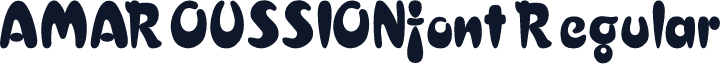 AMAROUSSIONfont Regular